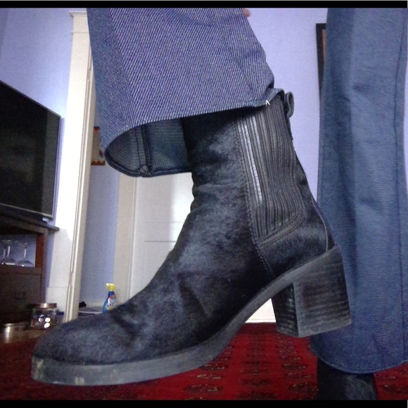 Ugg Camden Calf Hair Ankle Chelsea Boots Sz 8.5